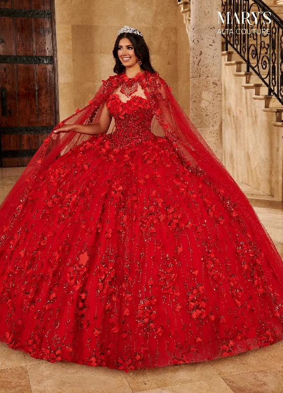 Wardrobe Refresh Cape Quinceanera Dress by Alta Couture MQ3075