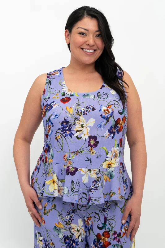 Women's Attire Buy More, Save More Ginny Tank, Lovalie, Linen Bamboo