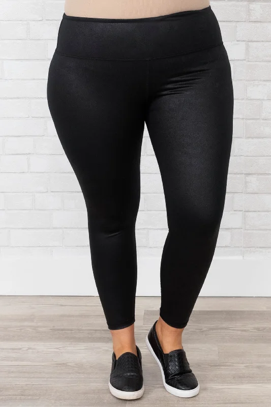 Women's Vintage Garments Boho - Chic Festival - Ready Style Back At The Start Leggings, Black
